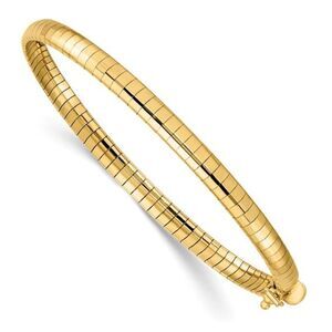 14k Gold Omega Bracelet 